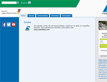 Tablet Screenshot of cargolifter.de
